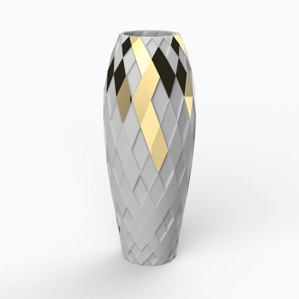 Arlequim G Porcelain Vase (h41 cm) - Holaria