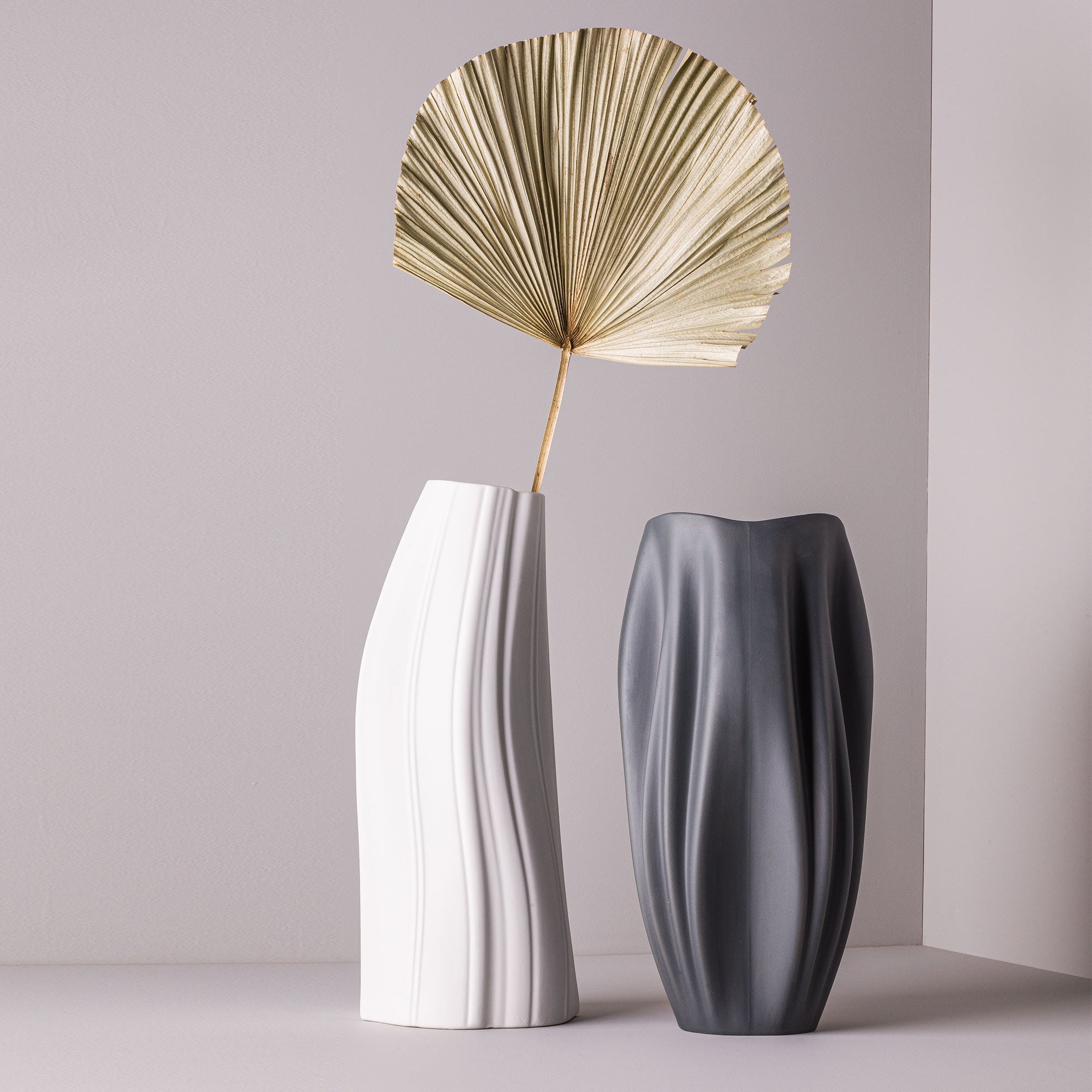 Ascidia Porcelain Vase (h40 cm) - Holaria
