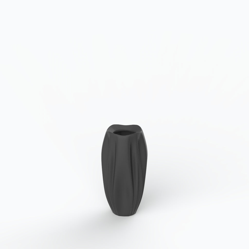 Ascidia Porcelain Vase (h20 cm) - Holaria