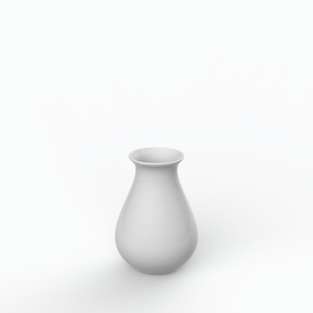 Basic 1 Porcelain Vase (h20 cm) - Holaria