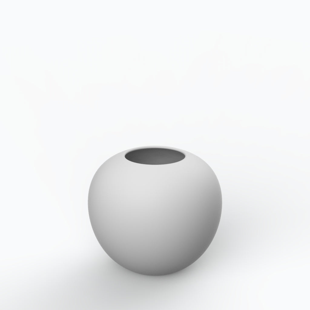 Basic 3 Porcelain Vase (h21 cm) - Holaria