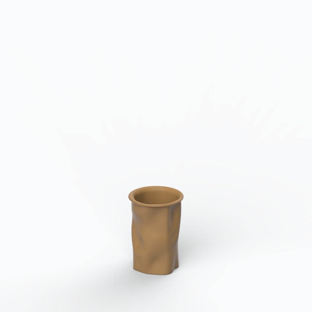 Batuque P Porcelain Vase (h13 cm) - Holaria
