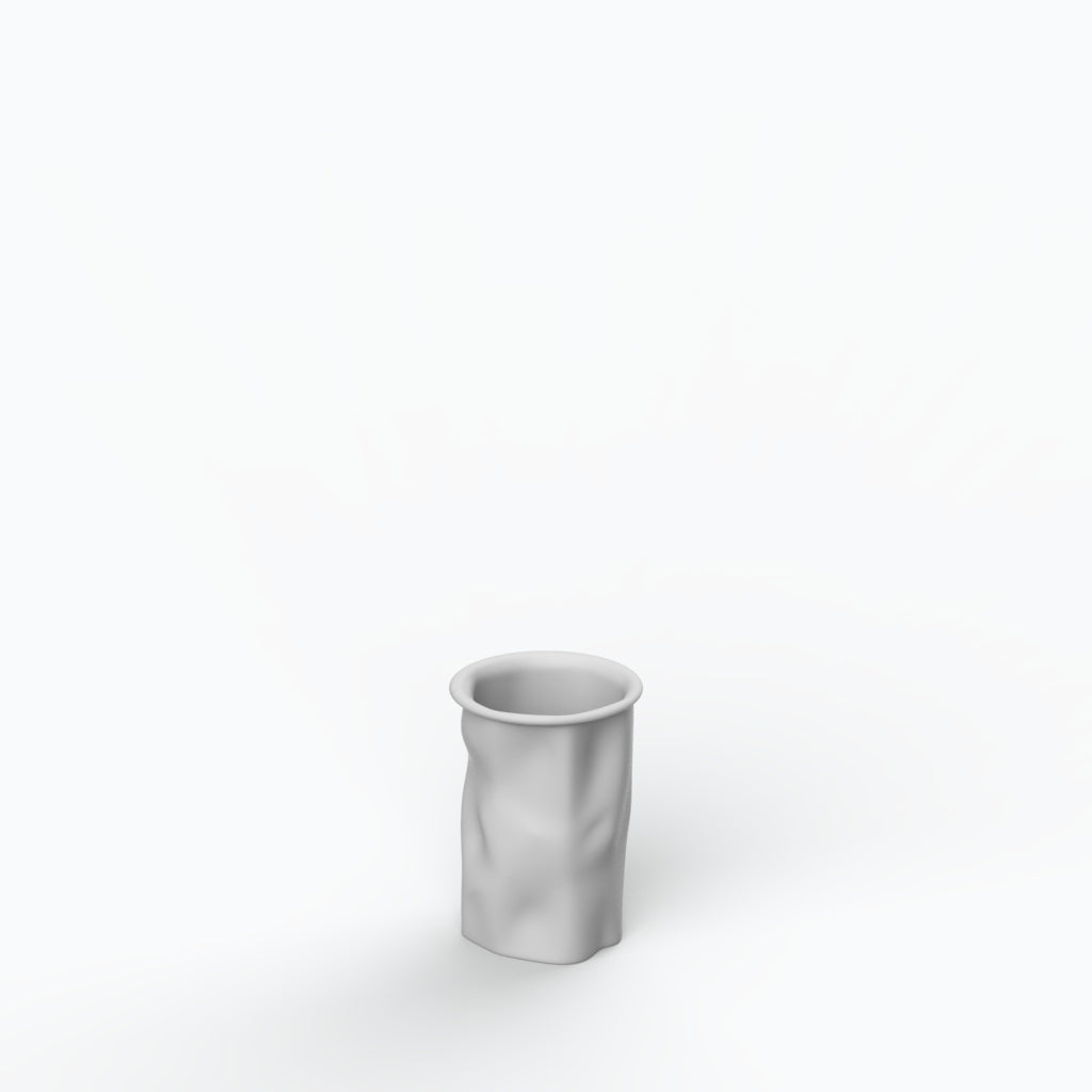 Batuque P Porcelain Vase (h13 cm) - Holaria