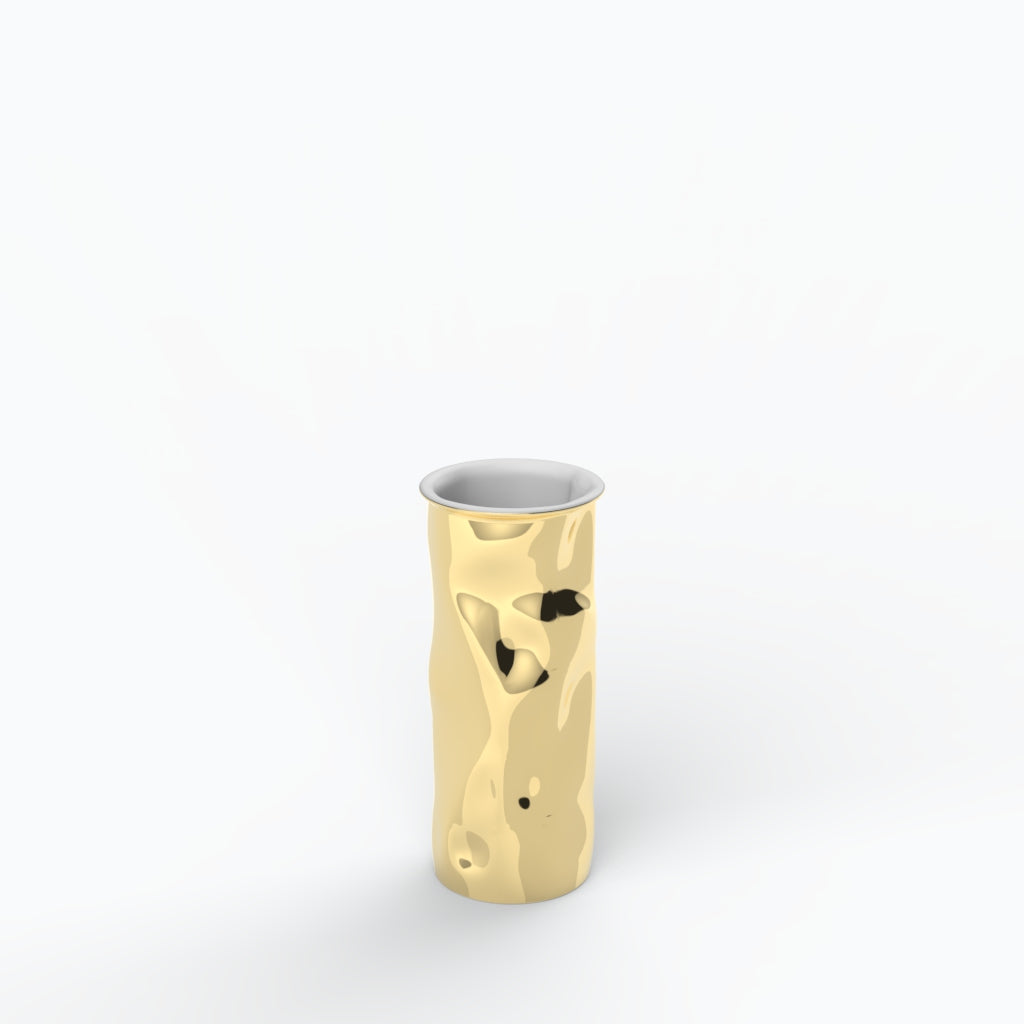 Batuque M Porcelain Vase (h21 cm) - Holaria