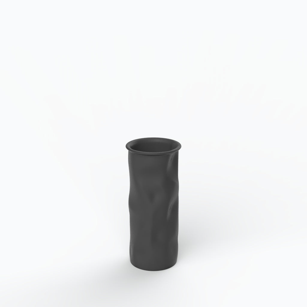 Batuque M Porcelain Vase (h21 cm) - Holaria