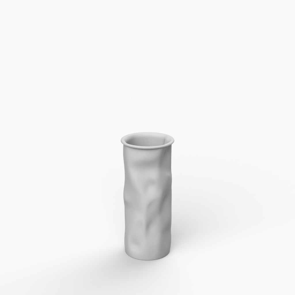 Batuque M Porcelain Vase (h21 cm) - Holaria