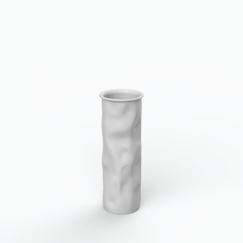 Batuque G Porcelain Vase (h26 cm) - Holaria