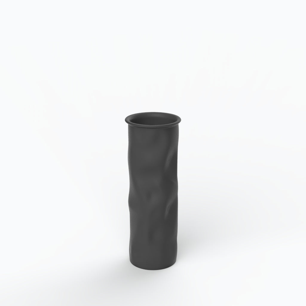 Batuque G Porcelain Vase (h26 cm) - Holaria
