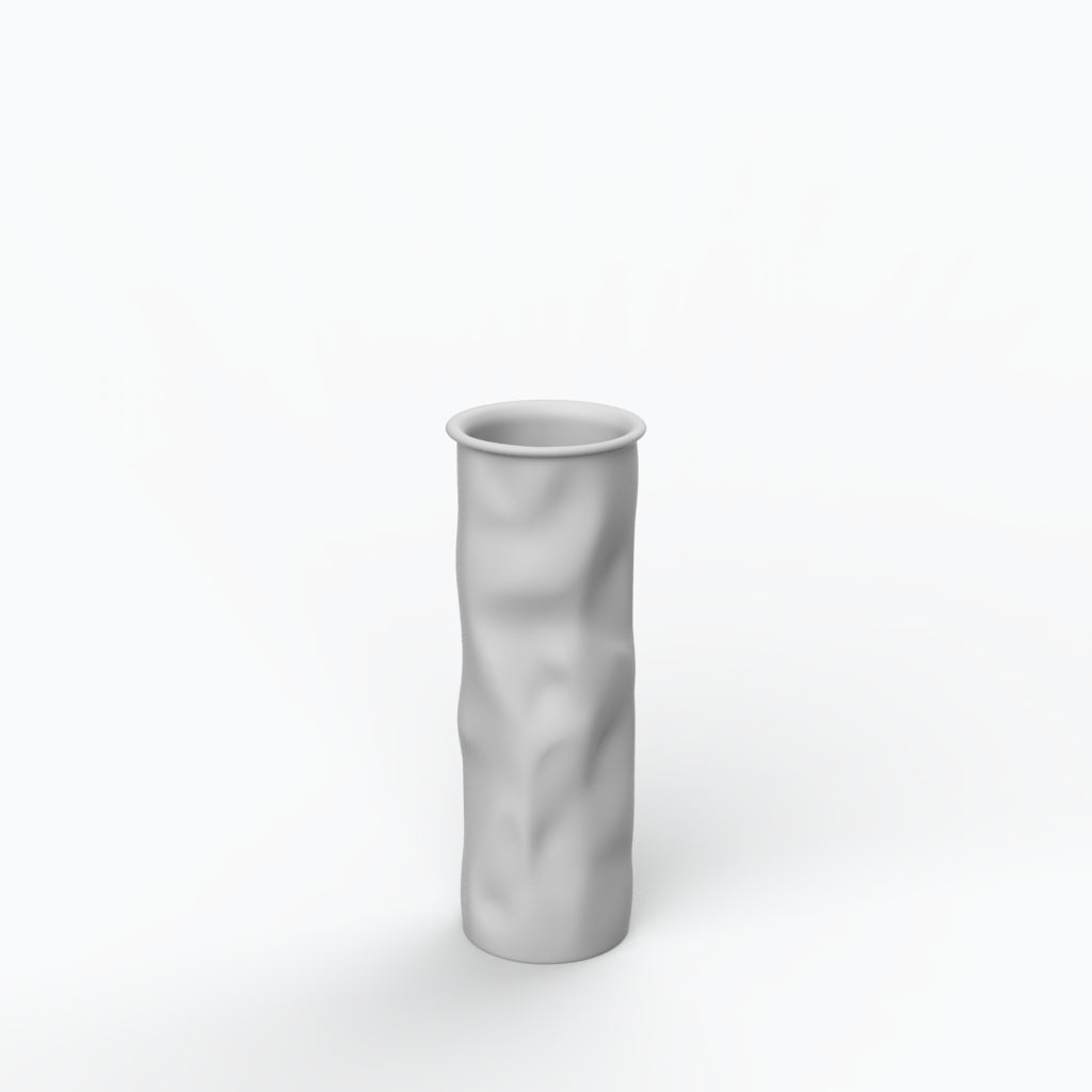 Batuque G Porcelain Vase (h26 cm) - Holaria