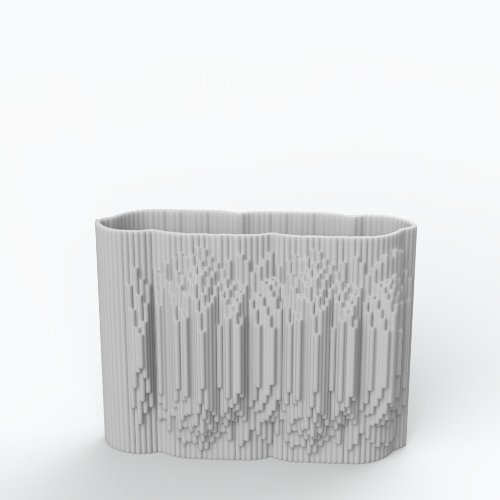 Cinetico M Porcelain Vase (H24 cm)