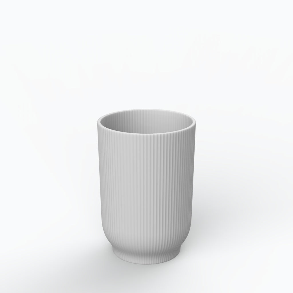 Clara P Porcelain Vase (h25 cm) - Holaria
