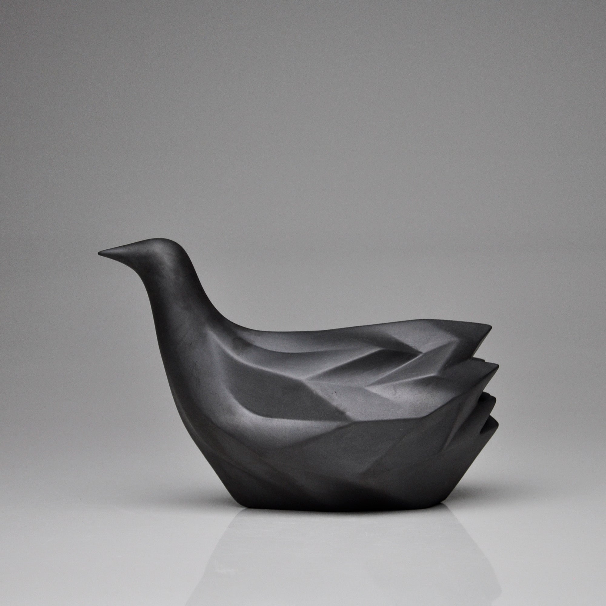 Columba Porcelain Bird Figurine Minimal (h19 cm) - Holaria
