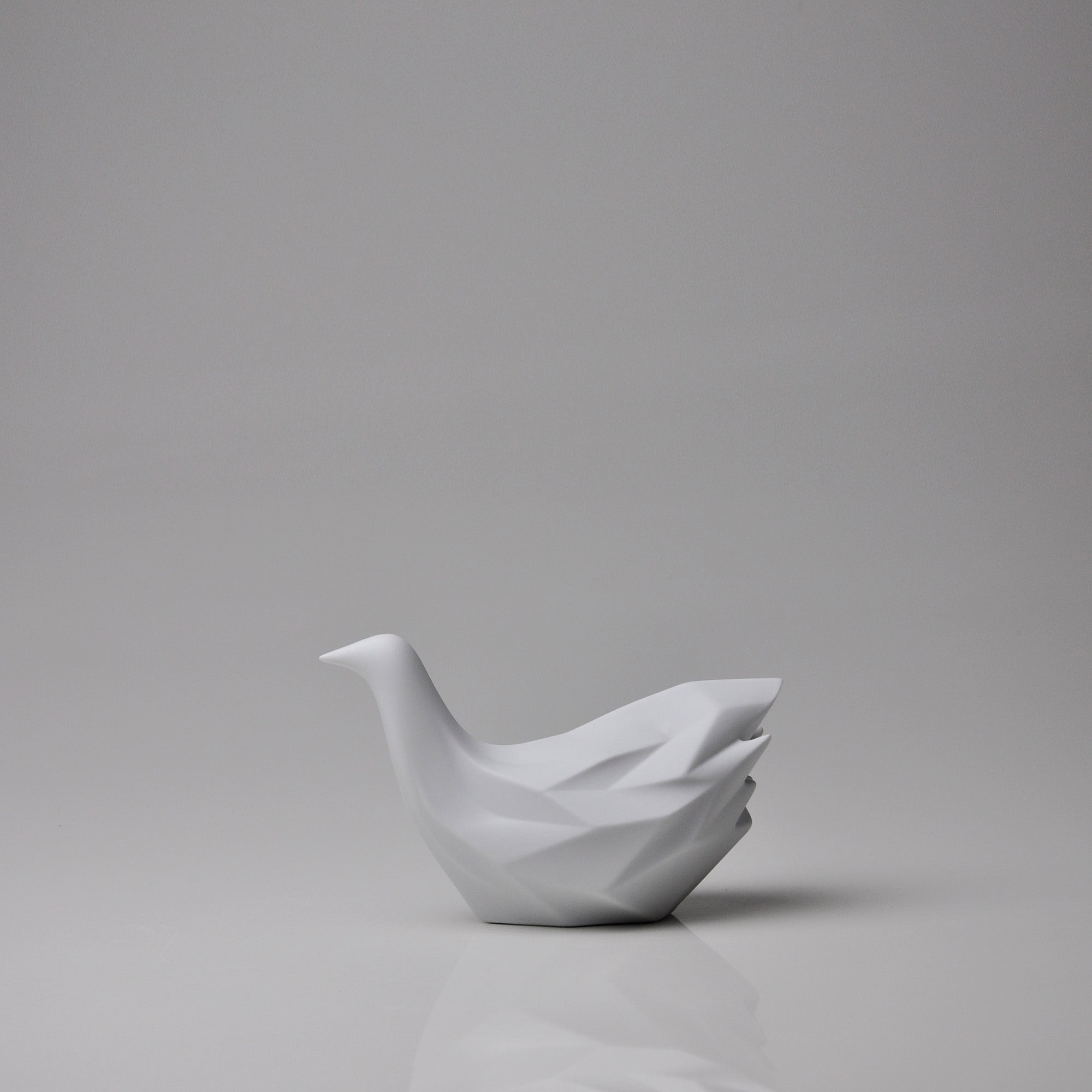Columbina Porcelain Bird Figurine Minimal (h10 cm) - Holaria