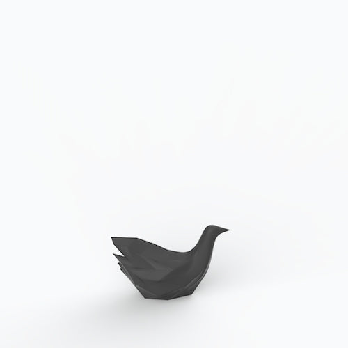 Columbina Porcelain Bird Figurine Minimal (h10 cm) - Holaria
