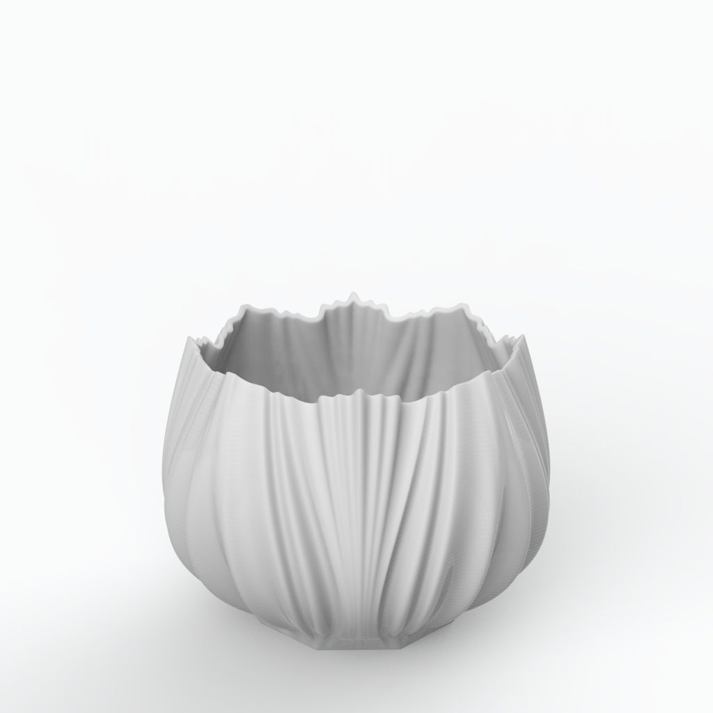 Coral Neve P Porcelain Vase (h21 cm) - Holaria