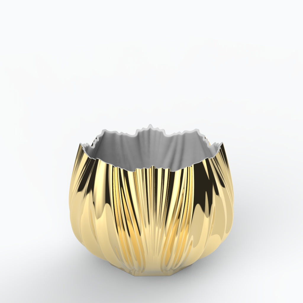 Coral Neve P Porcelain Vase (h21 cm) - Holaria