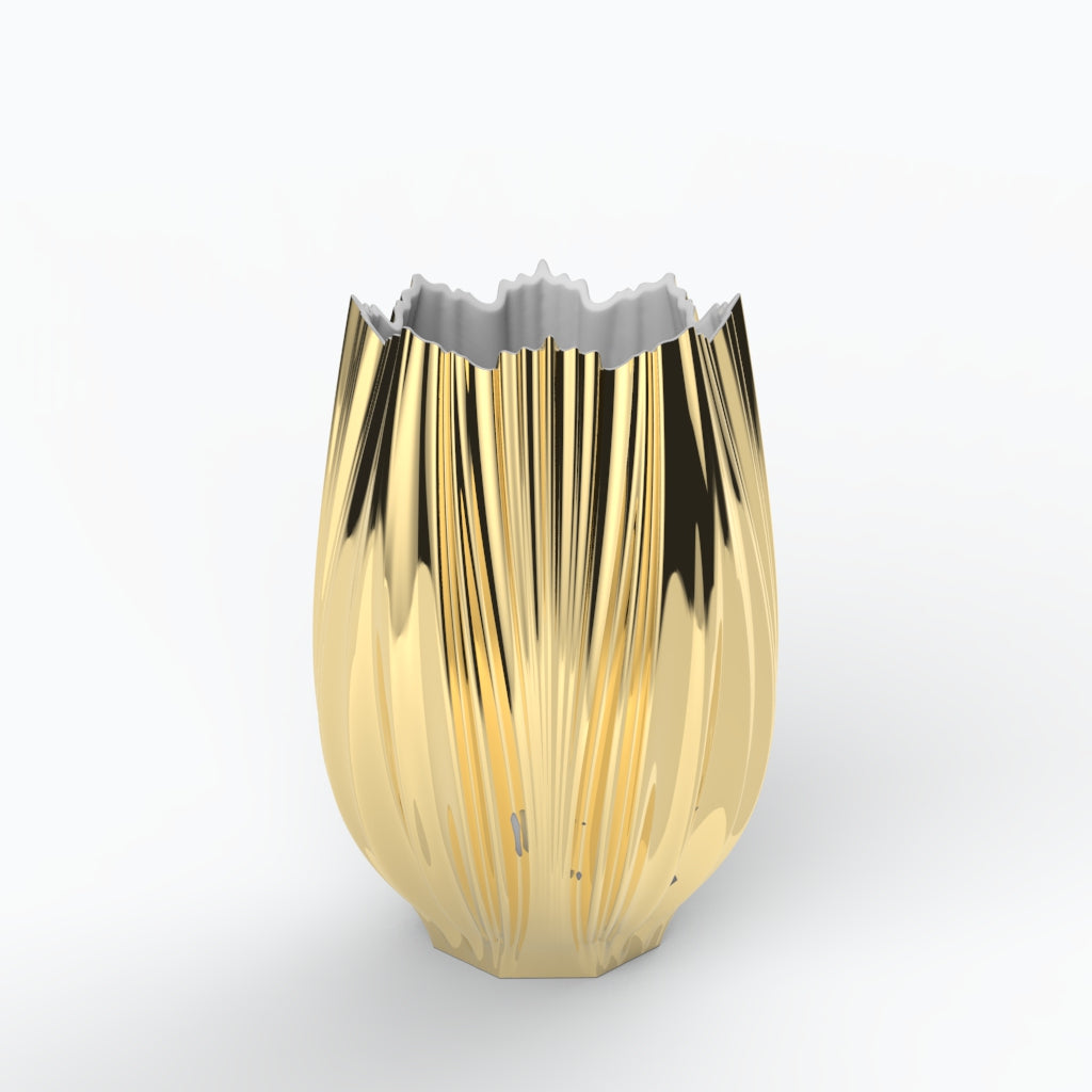 Coral Neve G Porcelain Vase (h31 cm) - Holaria