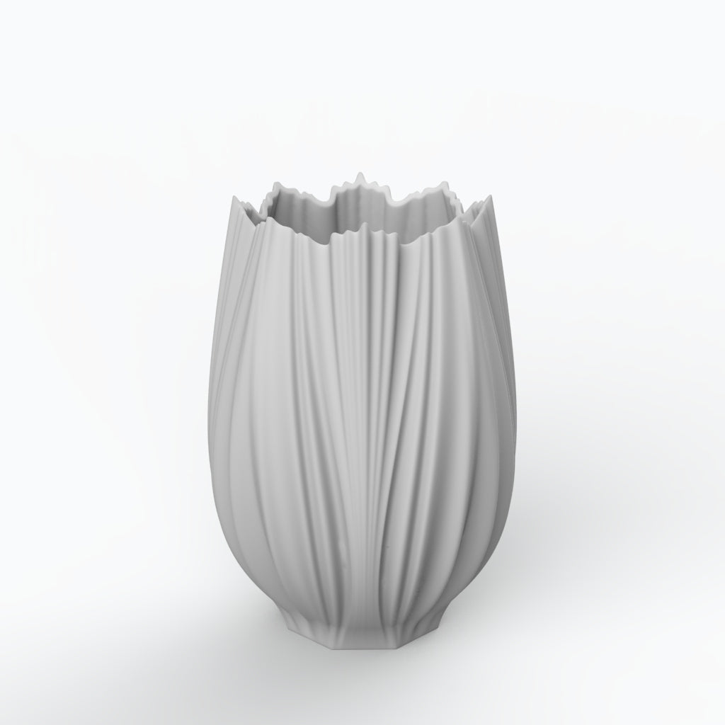 Coral Neve G Porcelain Vase (h31 cm) - Holaria