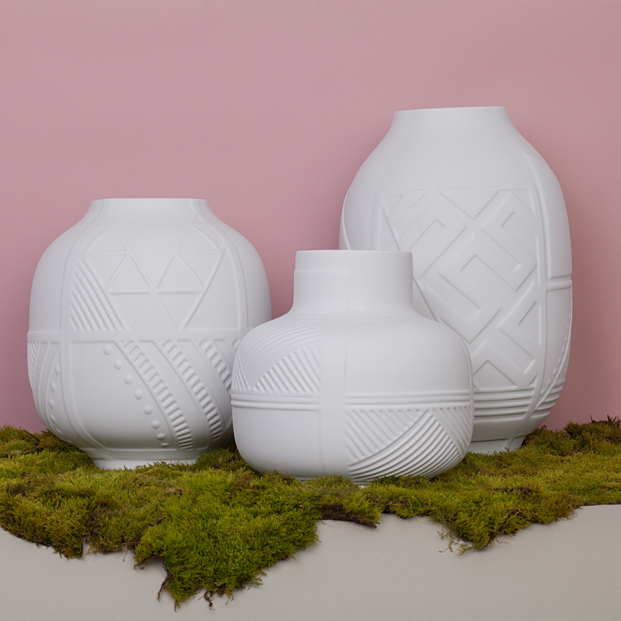 Asurini Porcelain Vase (h31 cm) - Holaria