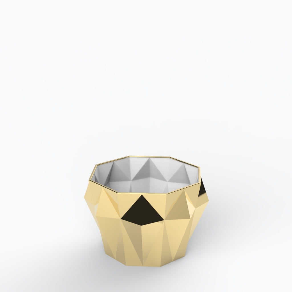 Diamante G Porcelain Pot (h15 cm) - Holaria