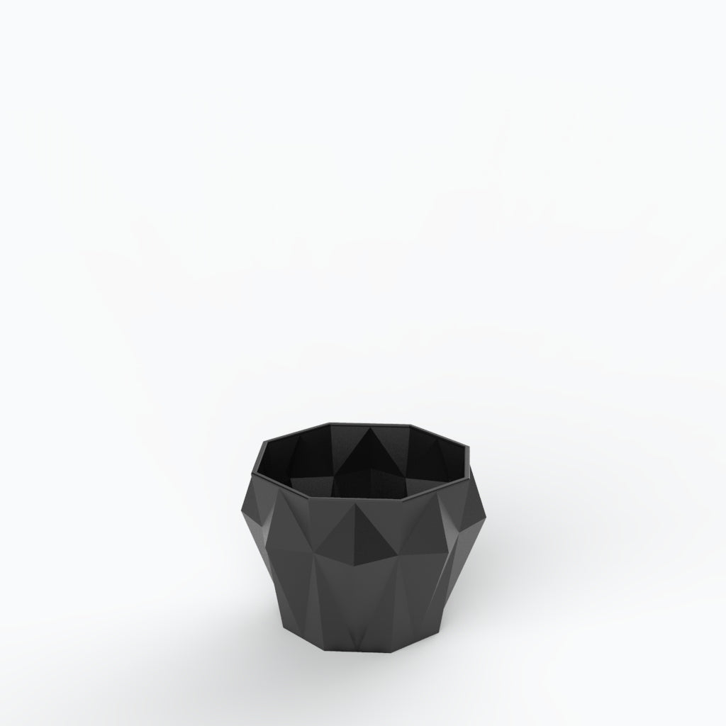 Diamante M Porcelain Pot (h13 cm) - Holaria