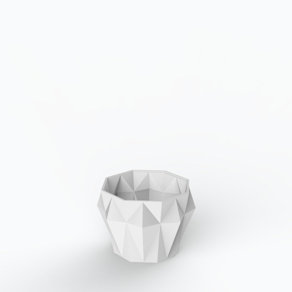 Diamante M Porcelain Pot (h13 cm) - Holaria