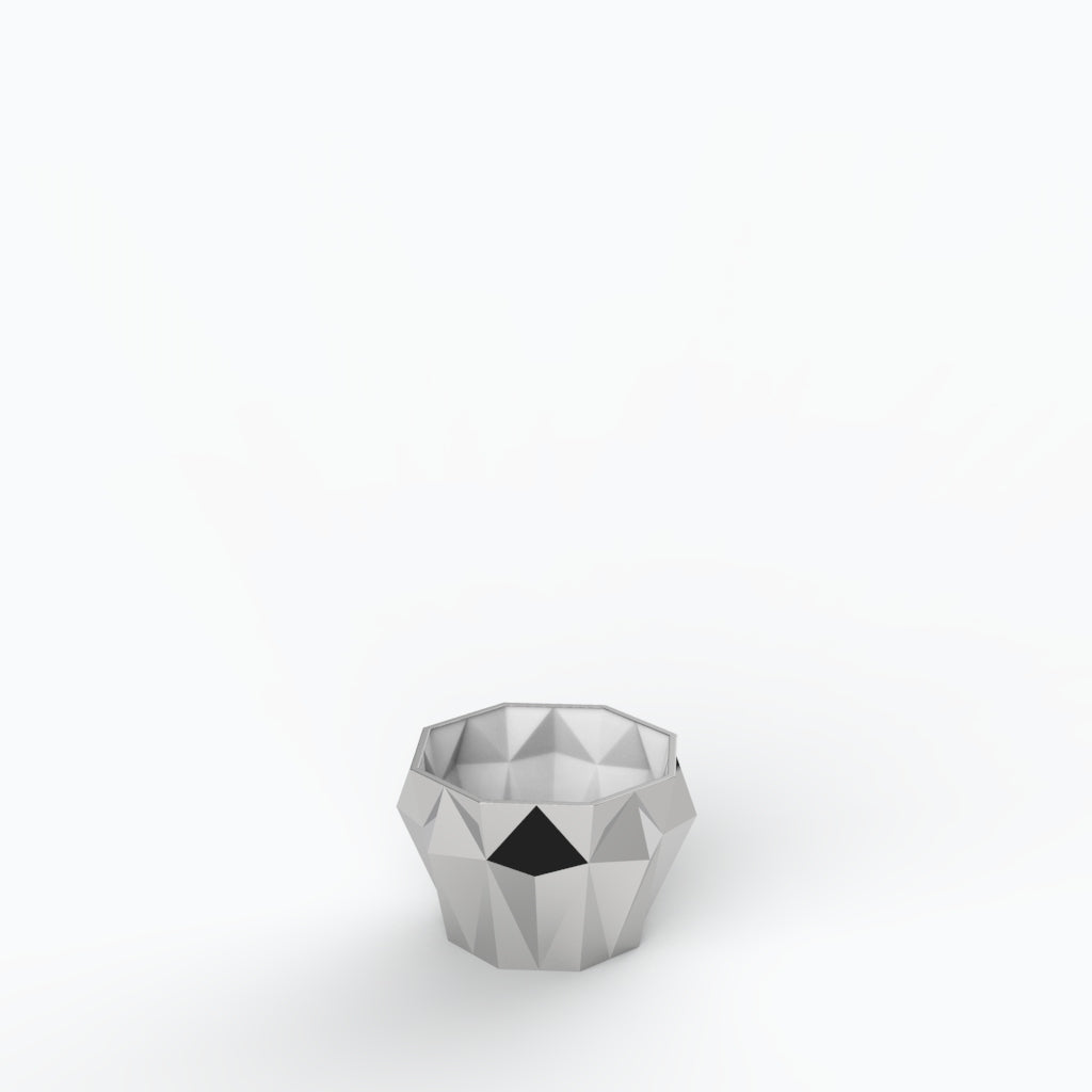 Diamante P Porcelain Pot (h10 cm) - Holaria