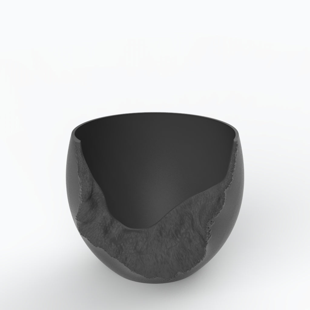 Erosão P Porcelain Vase (h24 cm) - Holaria