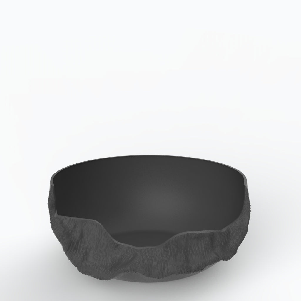 Erosão Porcelain Tray Table Centerpiece (Ø36 x h15 cm) - Holaria