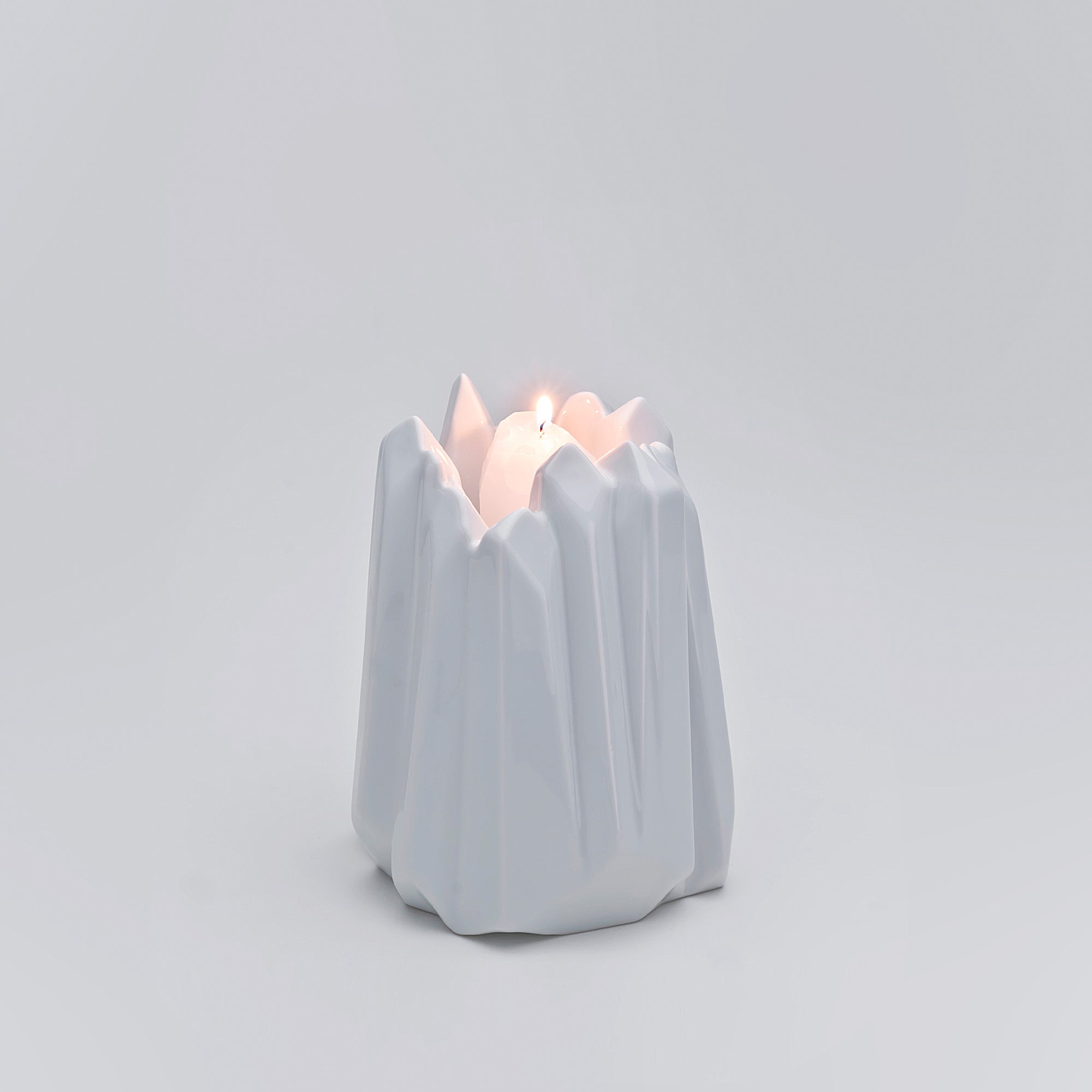Glaciar Candle Holder (h22 cm) - Holaria