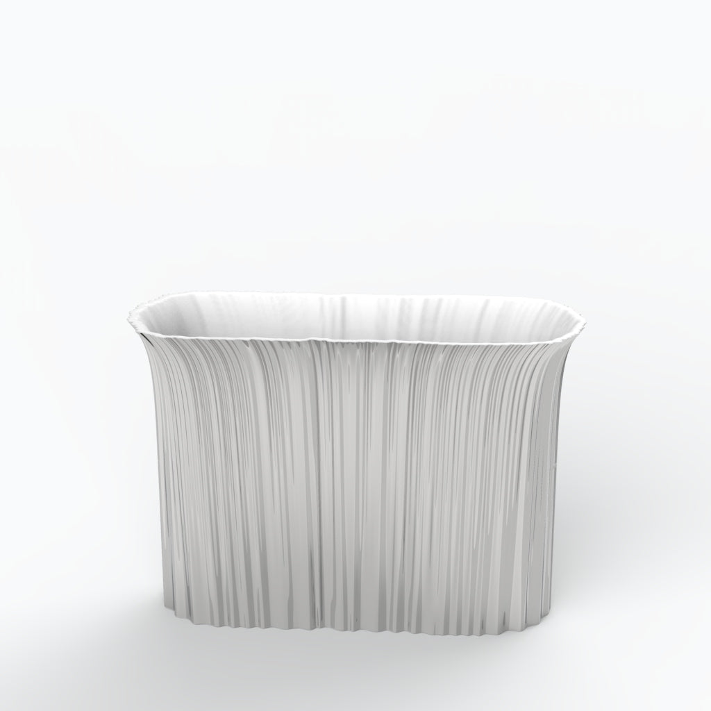 Igarapé P Porcelain Vase (h23 cm) - Holaria