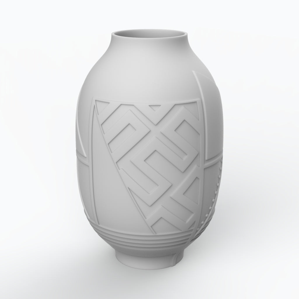 Javaé Porcelain Vase (h40 cm) - Holaria