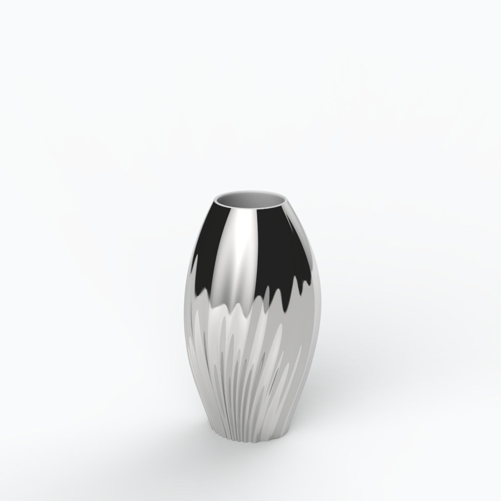 Lily P Porcelain Vase (h26 cm) - Holaria