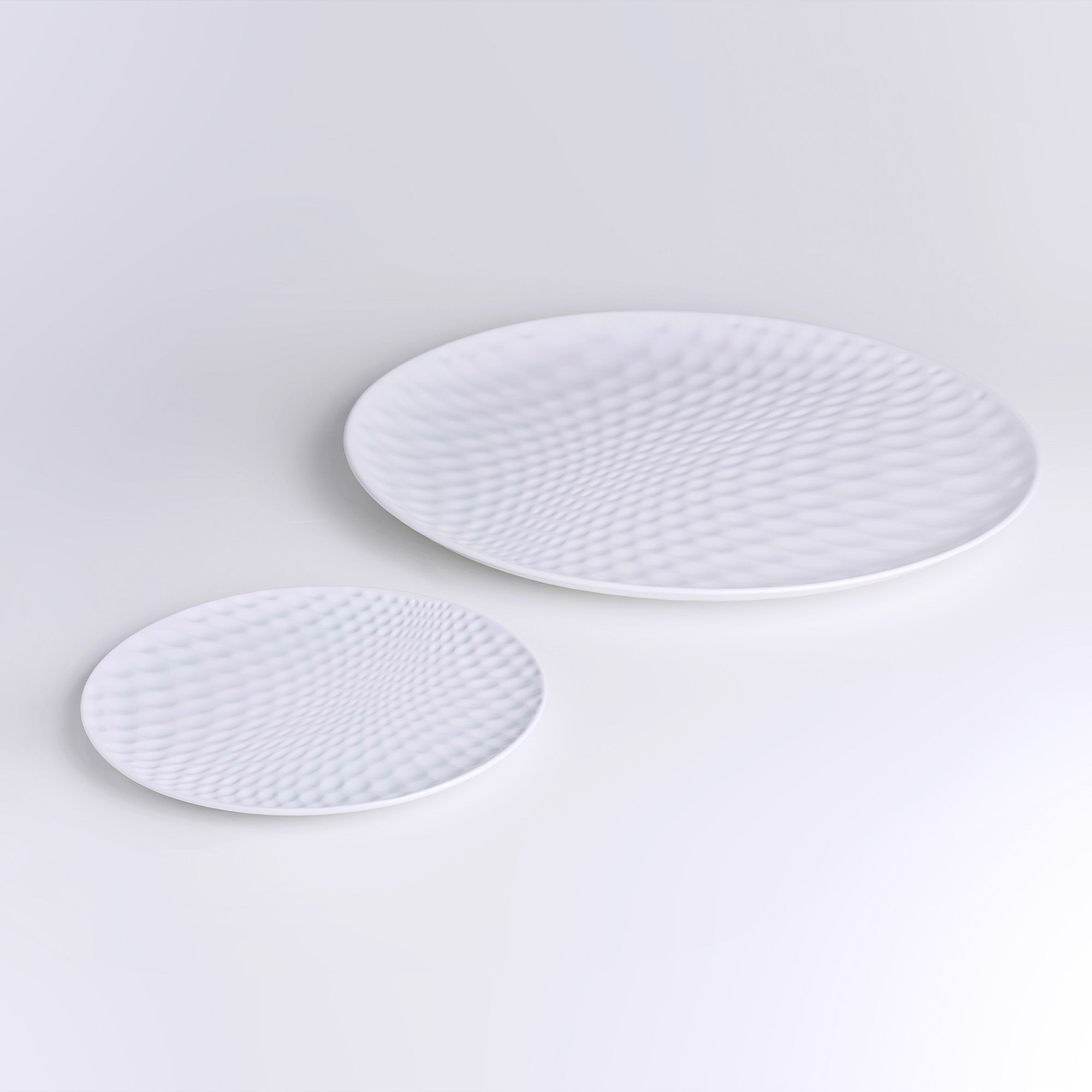 Mathelado Porcelain Tray Table Centerpiece (Ø28 x h3 cm) - Holaria