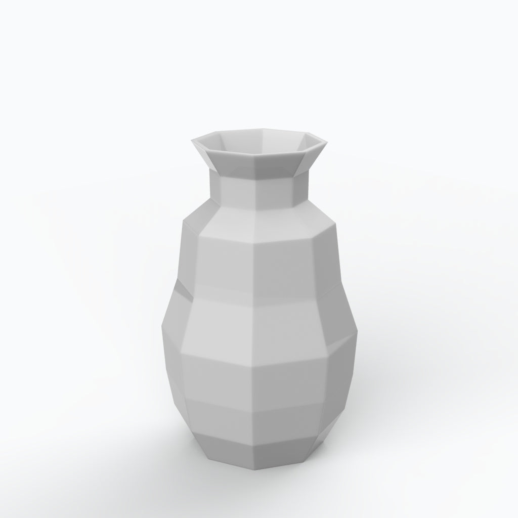 Meridiano G3 Porcelain Vase (h32 cm) - Holaria