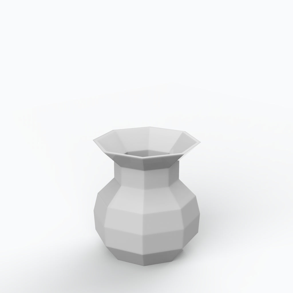 Meridiano P1 Porcelain Vase (h21 cm) - Holaria