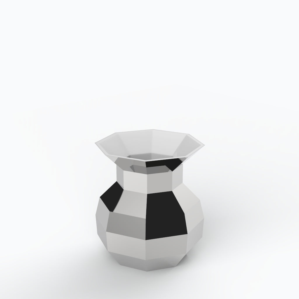 Meridiano P1 Porcelain Vase (h21 cm) - Holaria