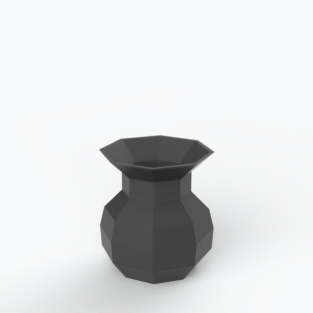 Meridiano P1 Porcelain Vase (h21 cm) - Holaria
