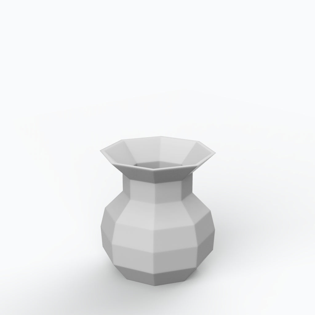 Meridiano P1 Porcelain Vase (h21 cm) - Holaria