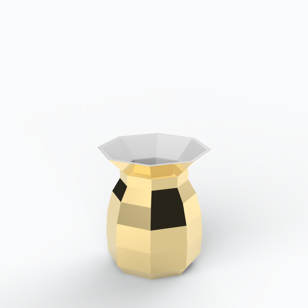 Meridiano P2 Porcelain Vase (h21 cm) - Holaria