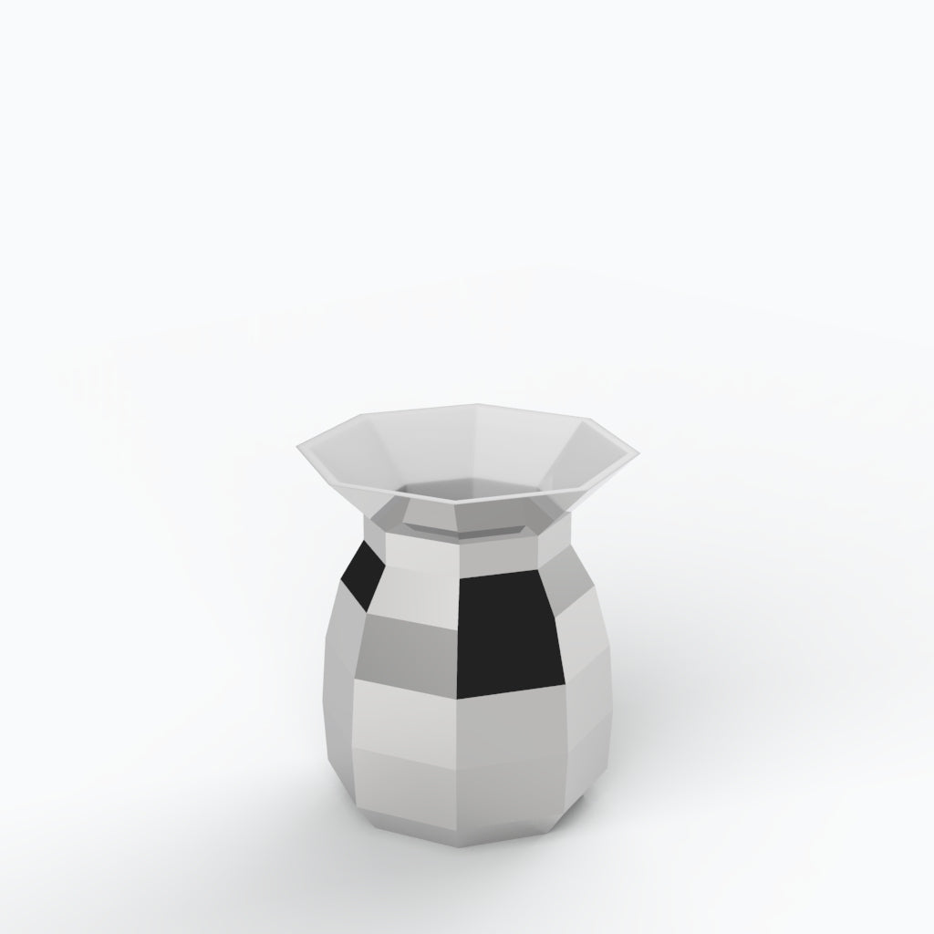 Meridiano P2 Porcelain Vase (h21 cm) - Holaria