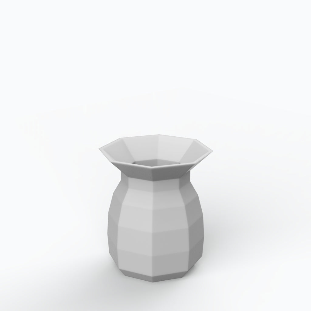 Meridiano P2 Porcelain Vase (h21 cm) - Holaria