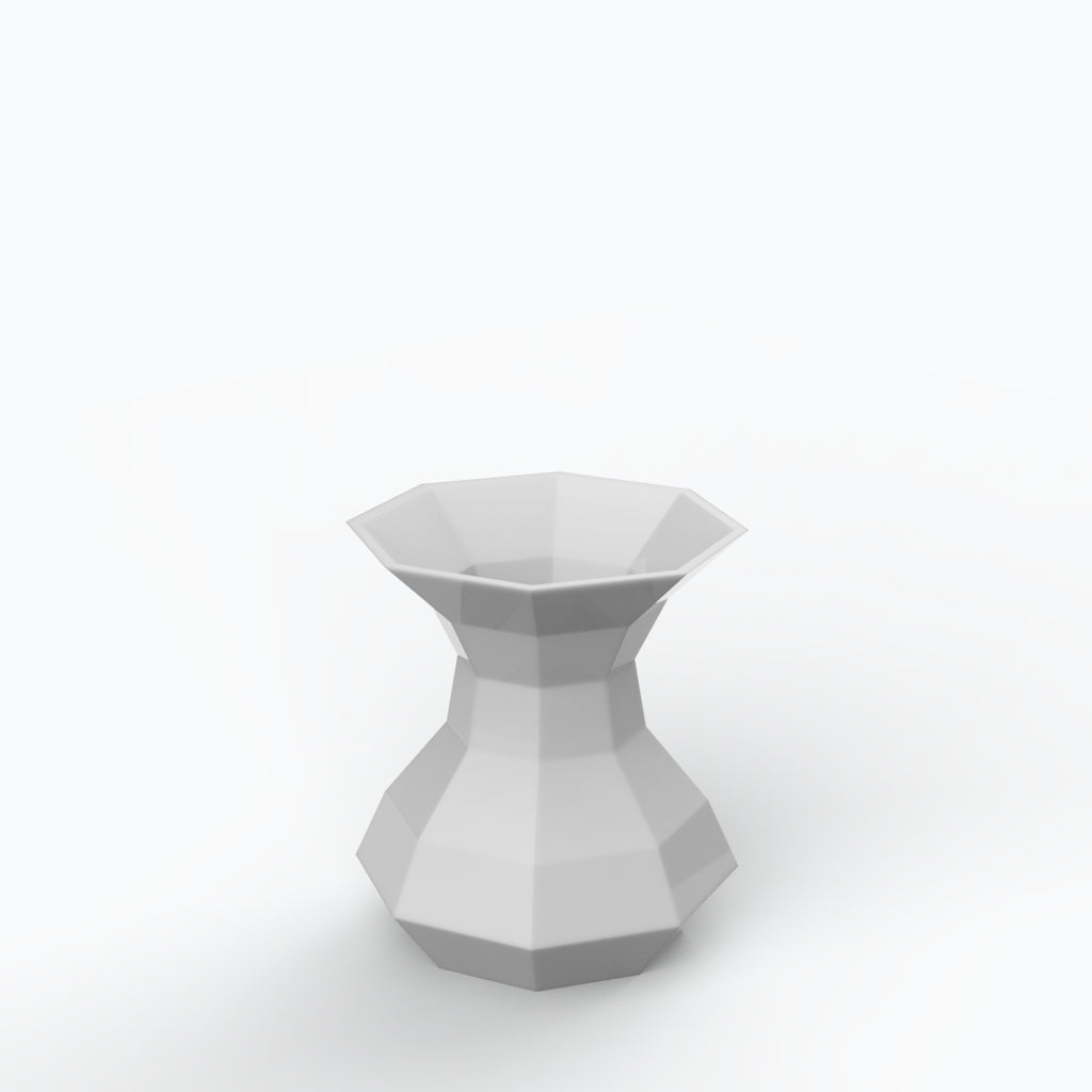 Meridiano P3 Porcelain Vase (h21 cm) - Holaria