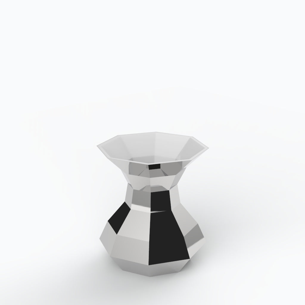 Meridiano P3 Porcelain Vase (h21 cm) - Holaria