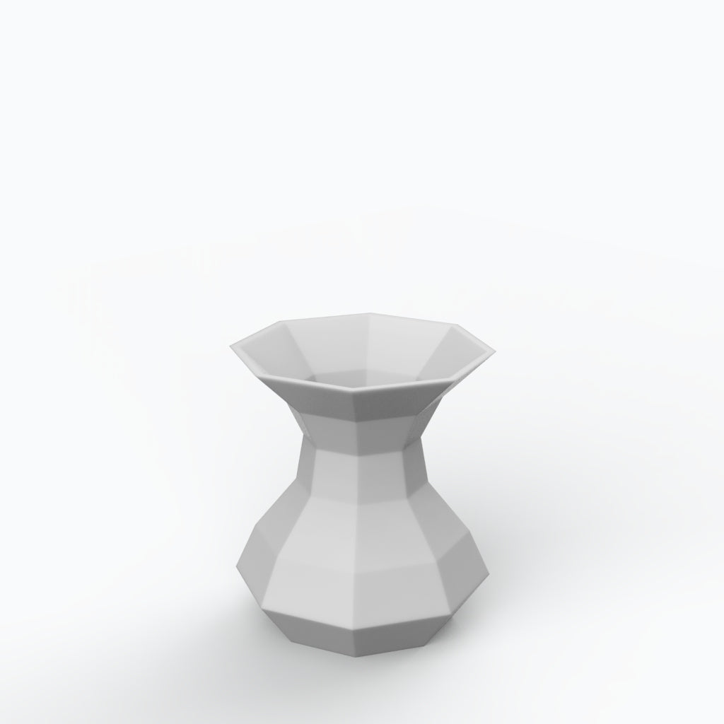 Meridiano P3 Porcelain Vase (h21 cm) - Holaria
