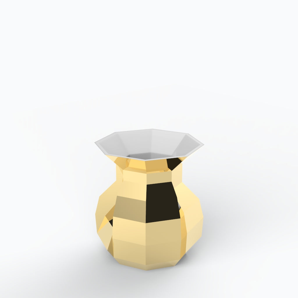 Meridiano P4 Porcelain Vase (h21 cm) - Holaria