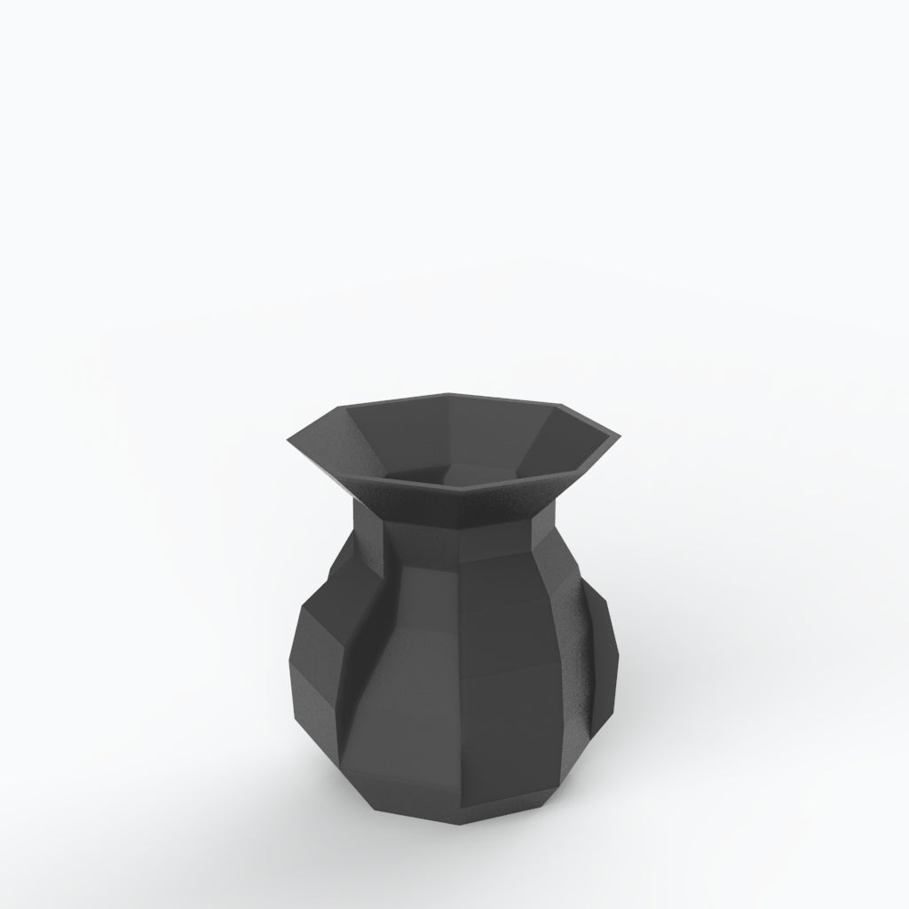 Meridiano P4 Porcelain Vase (h21 cm) - Holaria