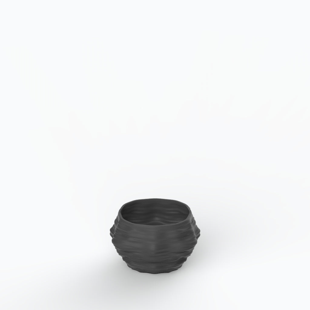 Mineral P Porcelain Pot (h10 cm) - Holaria