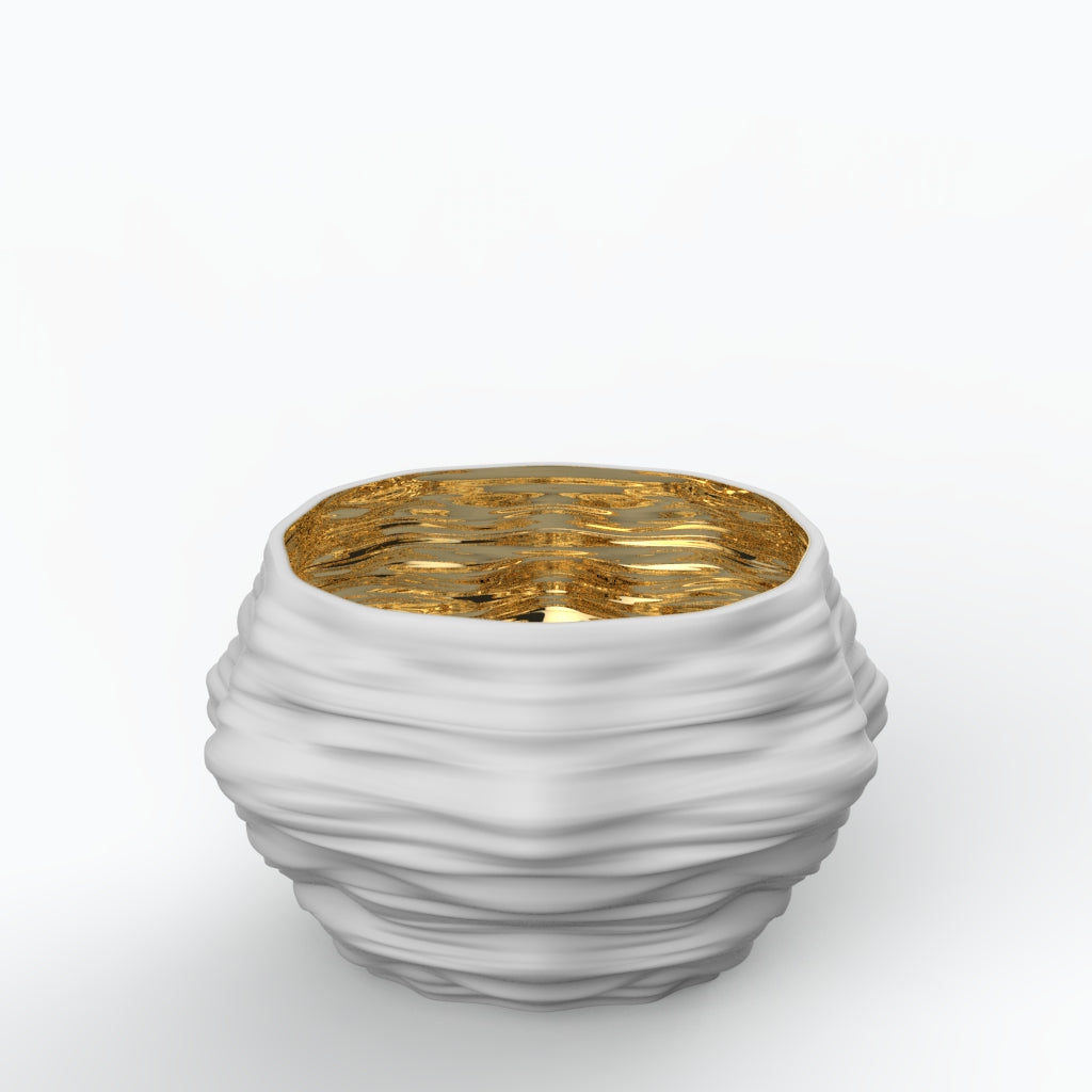 Mineral GG Porcelain Pot (h20 cm) - Holaria