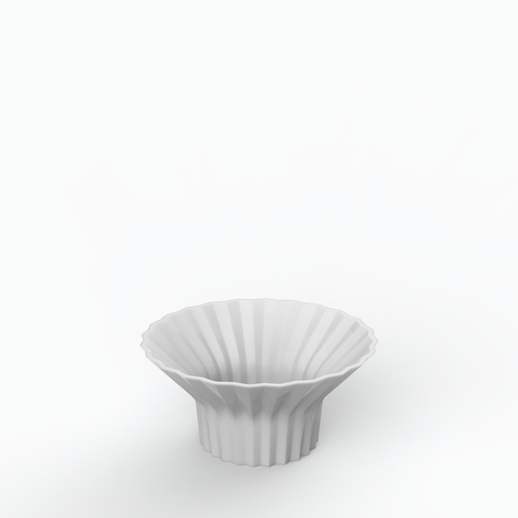 Mínimo P Porcelain Vase (h12 cm) - Holaria